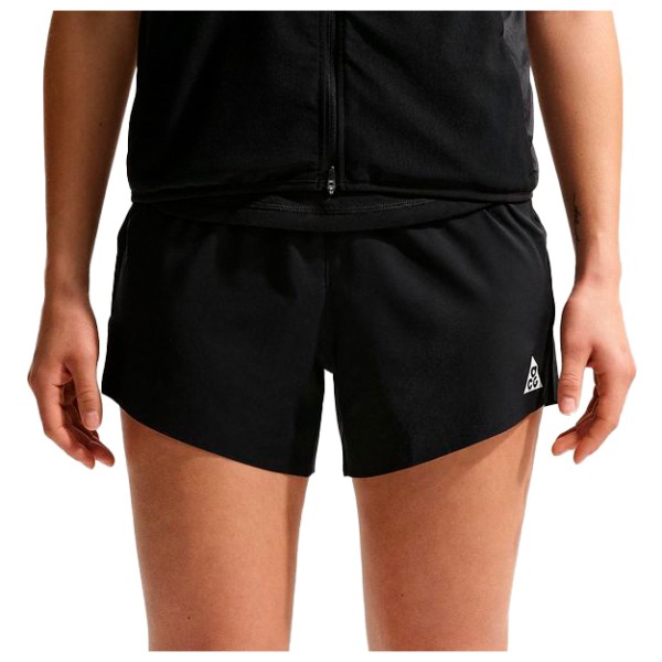 Nike Women’s ACG Trail Dri-Fit MRBF 4” Shorts AOP Hardloopshort Zwart