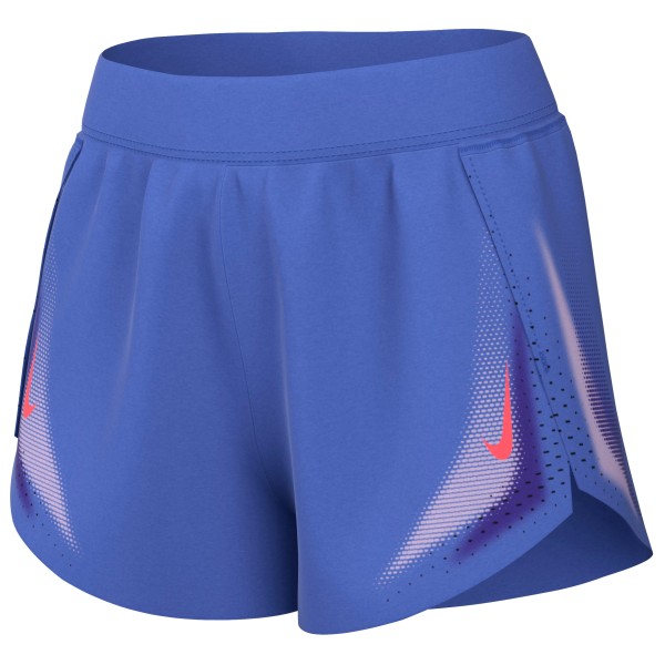 Nike – Women’s AeroSwift Dri-FIT ADV 3 Running Shorts – Hardloopshort maat L, Blauw