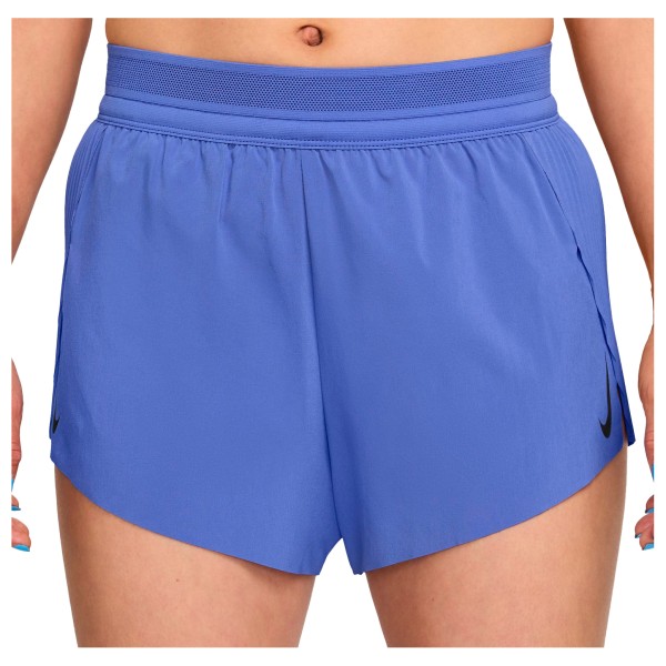 Nike AeroSwift Dri-FIT ADV Mid-Rise 3'' Laufshorts Women (Gr S |blau)
