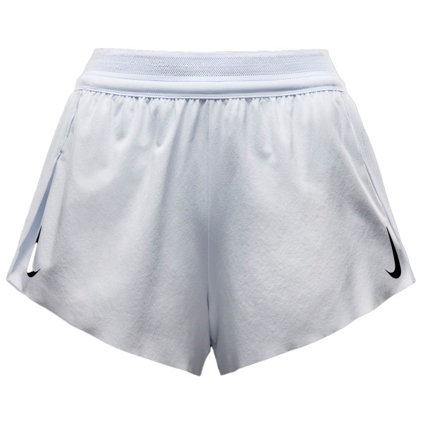 Nike AeroSwift Dri-FIT ADV Mid-Rise 3'' Laufshorts Damen Roadrunning (Gr L |grau)