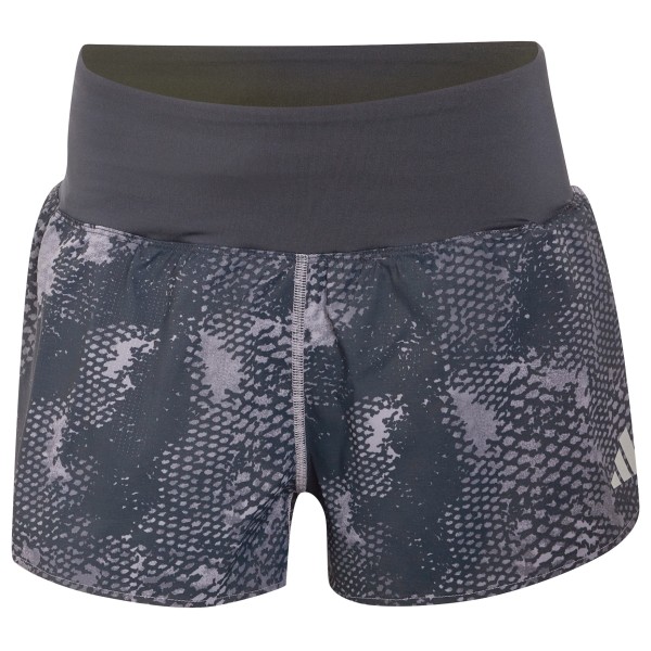 adidas Women’s ADI365 Running Animal Print Iconic Shorts Hardloopshort Length: 3” Grijs