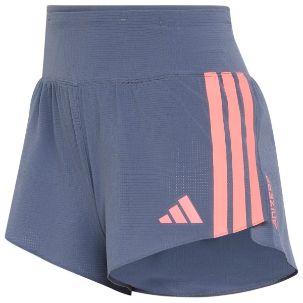 adidas - Women's Adizero Gel - Laufshorts Gr L - Length: 3'' blau
