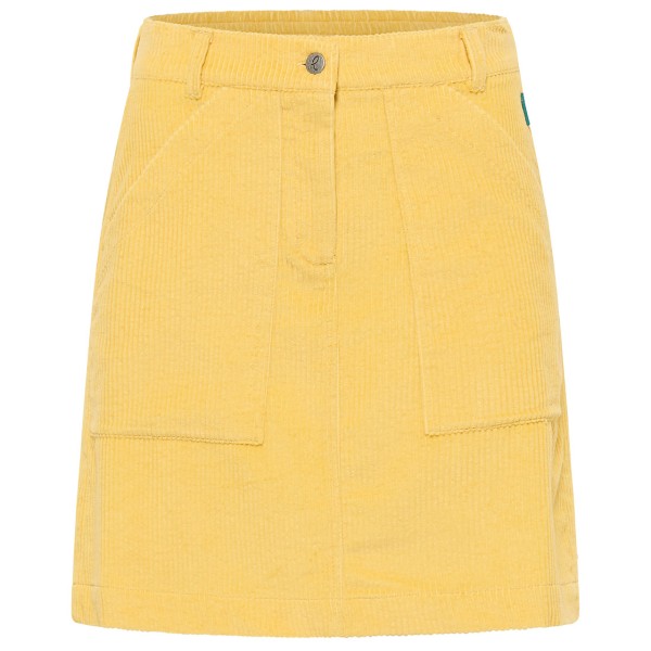 Image of Tranquillo - Women"s Minirock aus Cord - Jupe Gr 40 orange/beige'