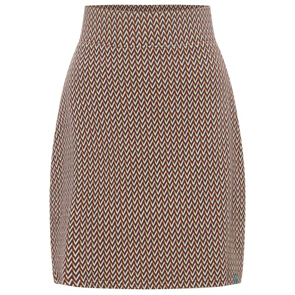 Image of Tranquillo - Women"s Gestrickter Rock im Retro-Look - Jupe Gr L;M;S;XL;XS braun'