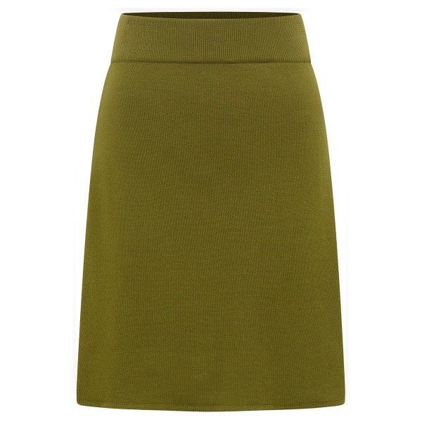 Image of Tranquillo - Women"s Strick-Rock in A-Linie - Jupe Gr L;M;S;XL;XS oliv'