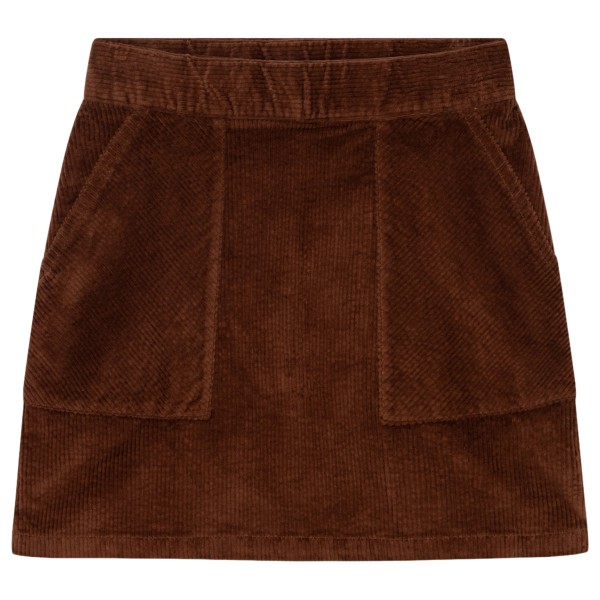 DEDICATED Women’s Skirt Majorna Corduroy Rok Bruin