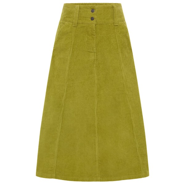 Tranquillo – Women’s Cordrock aus Biobaumwolle – Rok maat 36, Olijfgroen