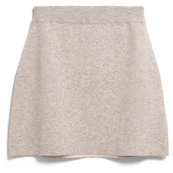 ARMEDANGELS Women’s Cotton-Wool Mini Knit Skirt Rok Grijs