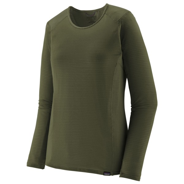 Image of Patagonia - Women"s Capilene Thermal Weight Crew - Kunstfaserunterwäsche Gr L oliv'