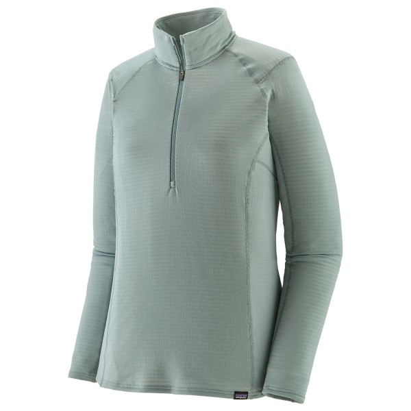Image of Patagonia - Women"s Capilene Thermal Weight Zip Neck - Kunstfaserunterwäsche Gr L türkis'