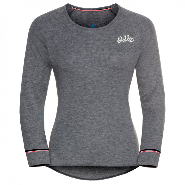 Image of Odlo - Women"s BL Top Crew Neck L/S Active Warm Originals - Skiunterwäsche Gr L grau'