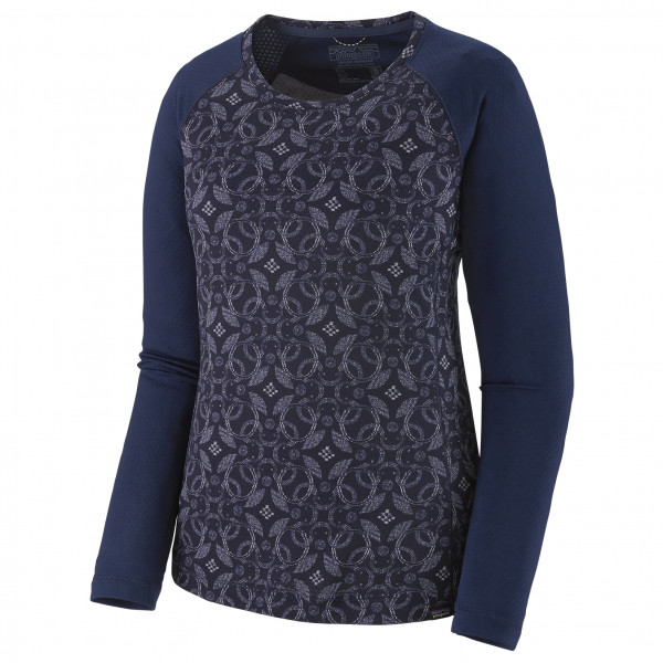 Image of Patagonia - Women's Cap Midweight Crew - Kunstfaserunterwäsche Gr L;M;S;XL;XS grau;schwarz bei Bergfreunde.ch - der Outdoor Shop