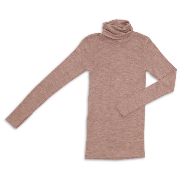 Engel - Women's Damen-Rolli L/S - Seidenunterwäsche Gr 46/48 braun