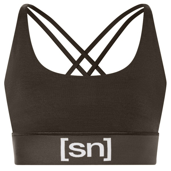 Image of super.natural - Women"s Super Top - Sport-BH Gr 34 - XS weiß'