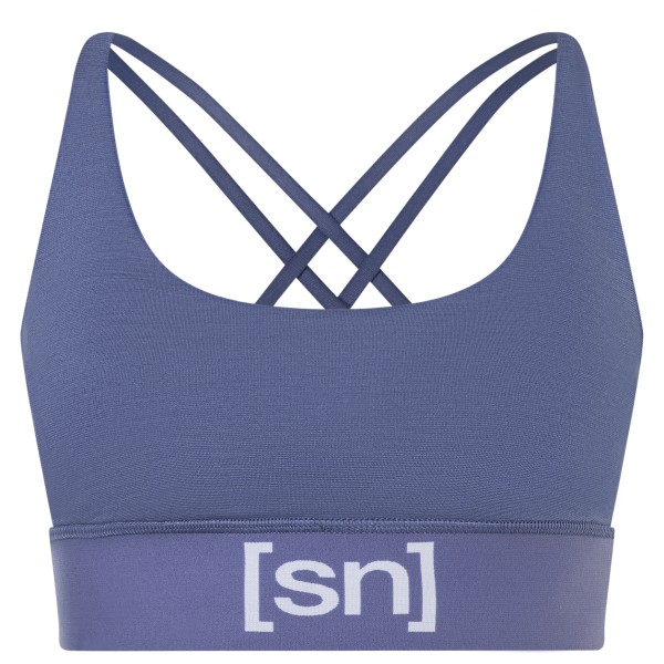 Image of super.natural - Women"s Super Top - Sport-BH Gr 34 - XS blau'