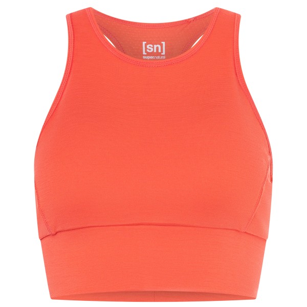 Image of super.natural - Women"s Liquid Flow Top - Sport-BH Gr 34 - XS rot'