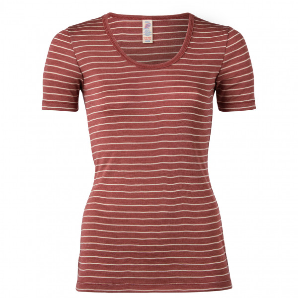 Image of Engel - Kurzarm Damen Shirt - Seidenunterwäsche Gr 38/40 rot