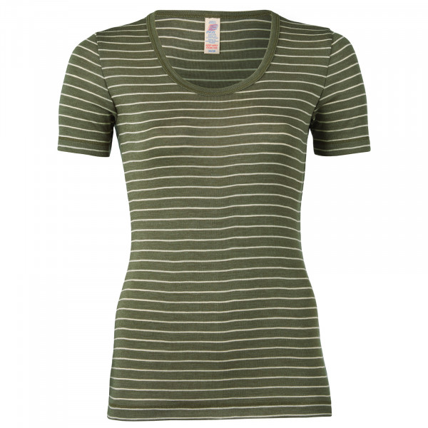 Image of Engel - Kurzarm Damen Shirt - Seidenunterwäsche Gr 34/36;38/40;42/44;46/48 oliv;rot