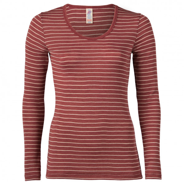 Image of Engel - Langarm Damen Shirt - Seidenunterwäsche Gr 34/36 rot