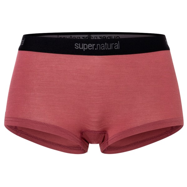 Image of super.natural - Women"s Tundra 175 Boyfriend Hipster - Unterhose Gr 40 - L rot'