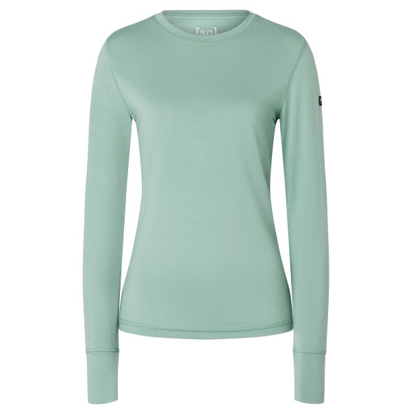 Image of super.natural - Women"s Tundra 175 L/S - Longsleeve Gr 34 - XS;36 - S;38 - M;40 - L;42 - XL;44 - XXL blau;schwarz;türkis'