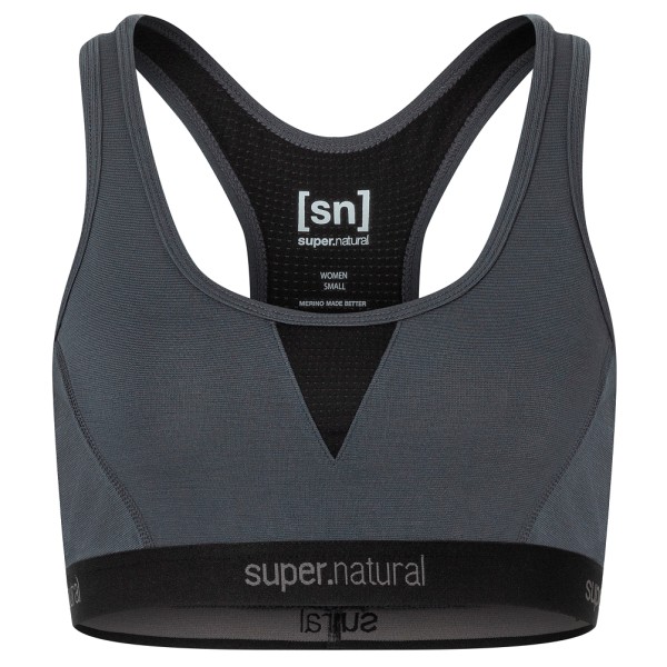 Image of super.natural - Women"s Tundra 220 Semplice Bra - Sport-BH Gr 34 - XS;36 - S;38 - M;40 - L;42 - XL;44 - XXL blau;schwarz;weiß'