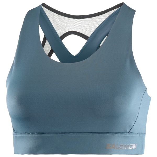 Image of Salomon - Women"s Cross Run Bra - Sport-BH Gr S blau/grau'