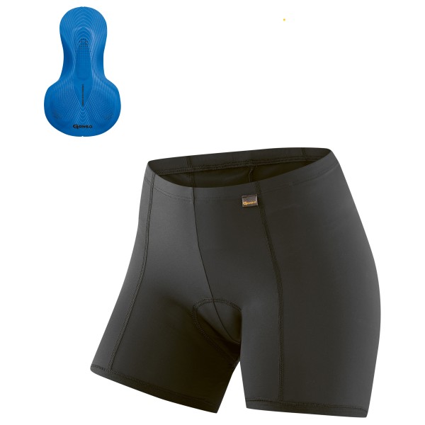 Image of Gonso - Women"s Sitivo Blue Underwear - Velohose Gr 34;36;38;40;42;44 schwarz/grau'