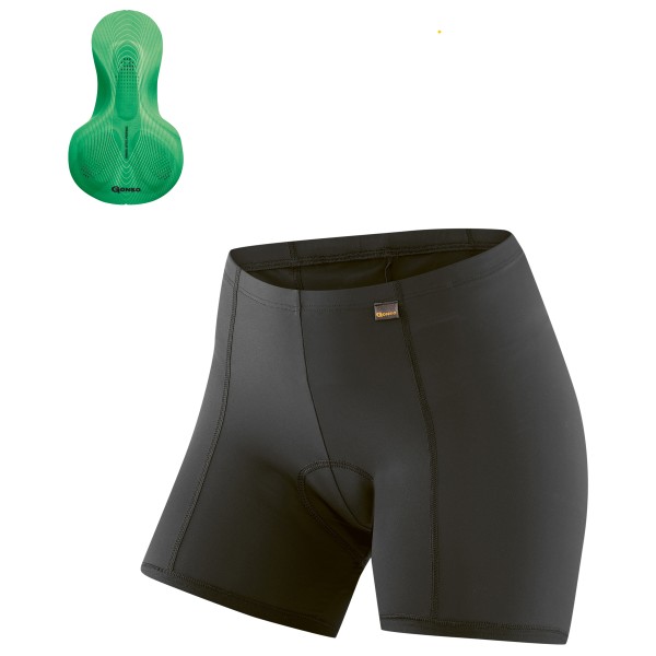 Image of Gonso - Women"s Sitivo Green Underwear - Velohose Gr 34;36;38;40;42;48 schwarz/grau'