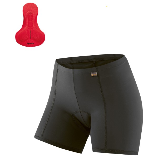 Image of Gonso - Women"s Sitivo Red Underwear - Velohose Gr 34;36;38;40;42;44;46;48;50;52 schwarz'