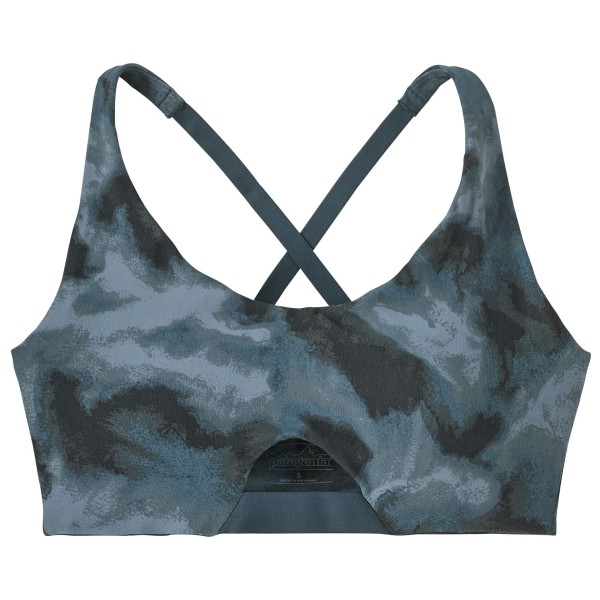 Patagonia - Women's Maipo Low Impact Adjustable Bra - Sport-BH Gr L grau/blau