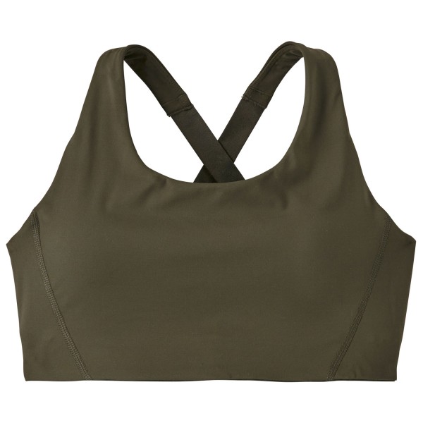 Image of Patagonia - Women"s Shadowlite Mid Impact Adjustable Bra - Sport-BH Gr L braun'