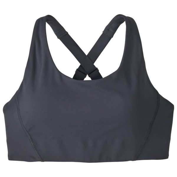 Patagonia Shadowlite Mid Impact Adjustable Bra Sport-BH Damen (Gr XL |grau)