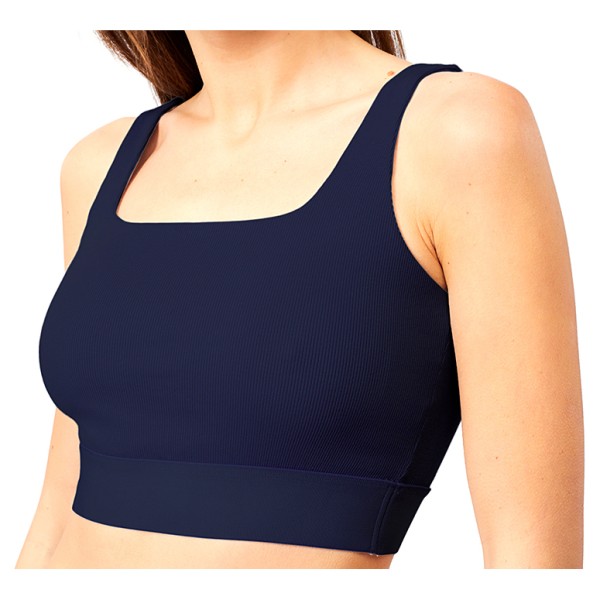 Image of Mandala - Women"s Ribbed Sport Bra - Sport-BH Gr S blau'