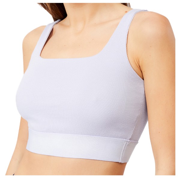 Image of Mandala - Women"s Ribbed Sport Bra - Sport-BH Gr S beige/weiß'