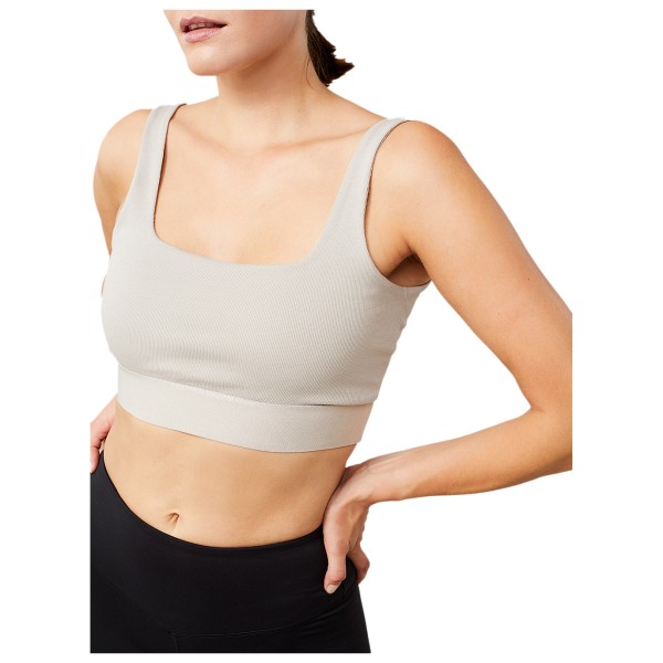 Image of Mandala - Women"s Ribbed Sport Bra - Sport-BH Gr L;M;S;XL;XS beige/weiß;blau;schwarz/beige'