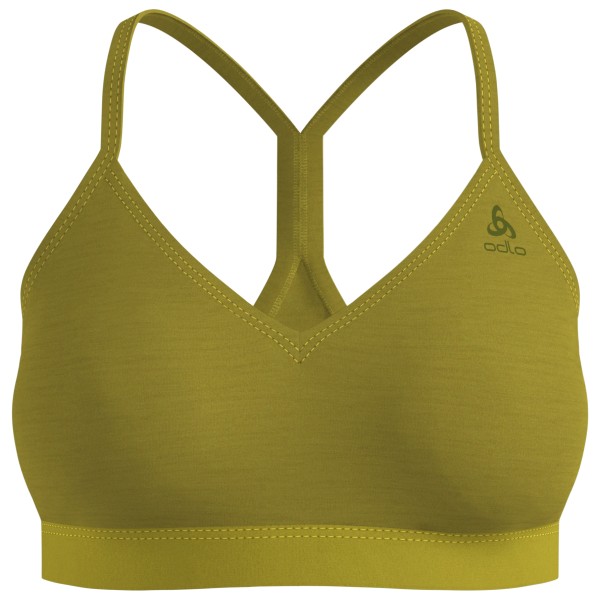 Odlo Merino Soft Sport Bra Sport-BH Damen (Gr M |oliv)