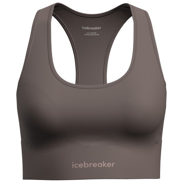 Icebreaker Merino Seamless Active Bra Sport-BH Damen (Gr XS |grau)