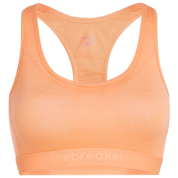 Image of Icebreaker - Women"s 125 Zoneknit Racerback Bra - Sport-BH Gr L beige/orange'