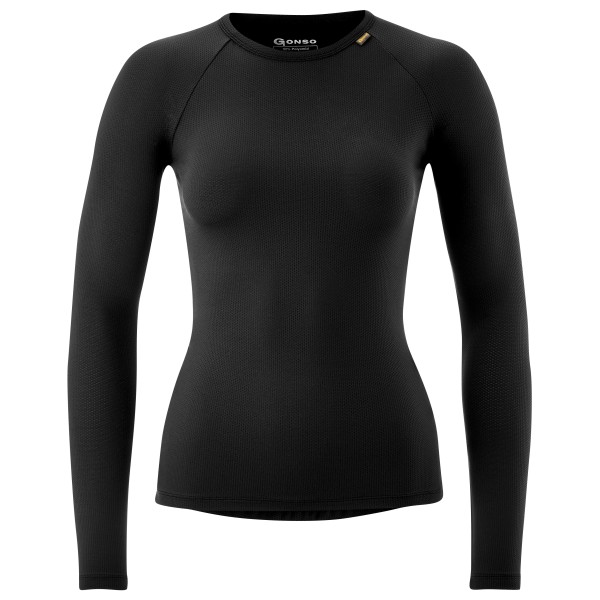 Image of Gonso - Women"s Essential U Shirt Longsleeve - Velounterhemd Gr 40;42;44;46;48;50;52 schwarz'