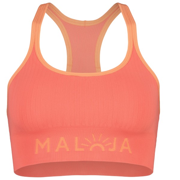 Image of Maloja - Women"s SimonaM. - Sport-BH Gr M rot'