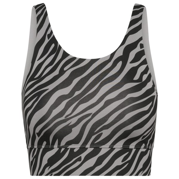 Image of Hey Honey - Women"s Bustier Zebra - Sport-BH Gr L;M;S grau'