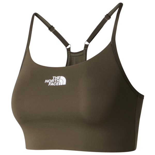 The North Face – Women’s Flex Bra – Sportbeha maat S, Bruin