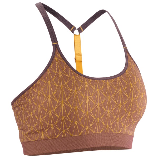 Edelrid – Women’s Beta Bra – Sportbeha maat , Bruin