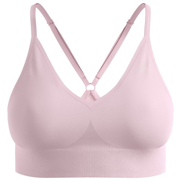 Sport-BH Odlo Seamless Low Padded Sport Bra Damen (Gr S |rosa)