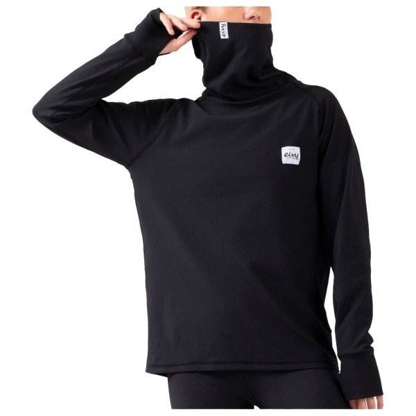 Eivy Loose Fit Gaiter Rip Top Longsleeve Damen (Gr XL |schwarz)