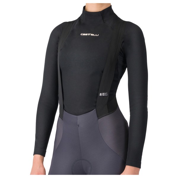 Castelli Flanders 2 Warm Long Sleeve Kunstfaserunterwäsche Damen (Gr L |schwarz)