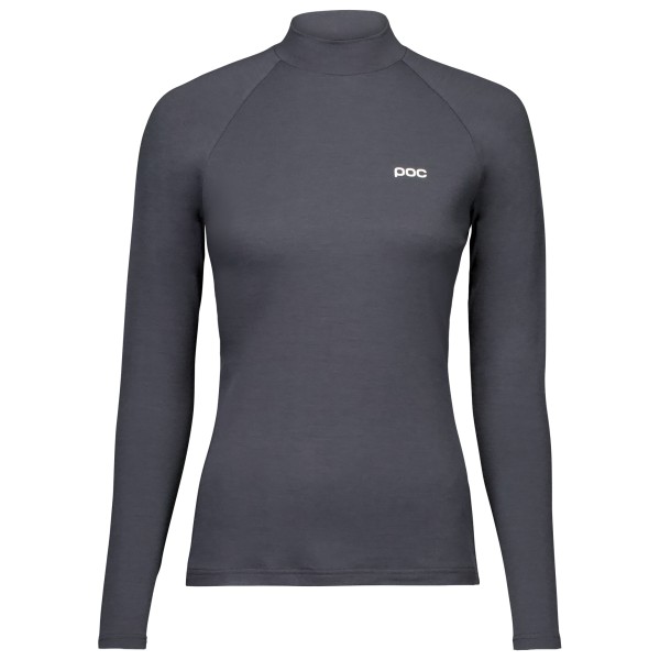 POC Layer Merino Mock Neck Jersey Radunterhemd Damen (Gr S |blau)