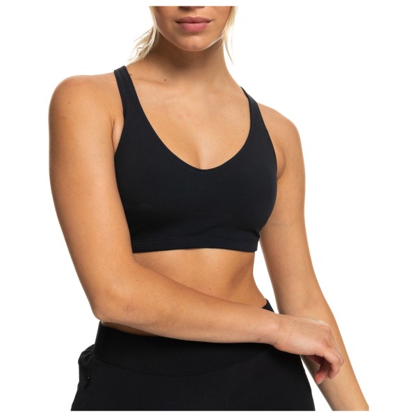 Roxy - Women's Heart into it Bra - Sport-BH Gr S schwarz