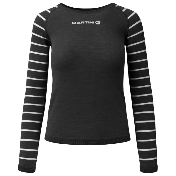 Martini – Women’s Uwear Shirt – Synthetisch ondergoed maat , Zwart